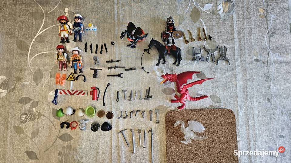 playmobil 9247 astrid i wichura dwa smoki Klocki mazowieckie Warszawa