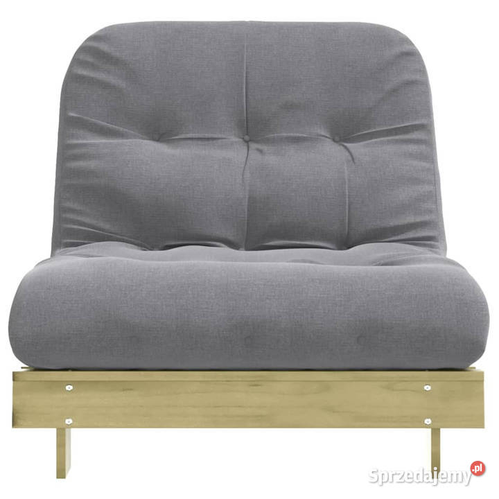 Sofa rozkładana futon z materacem 80x206x11 mazowieckie Warszawa