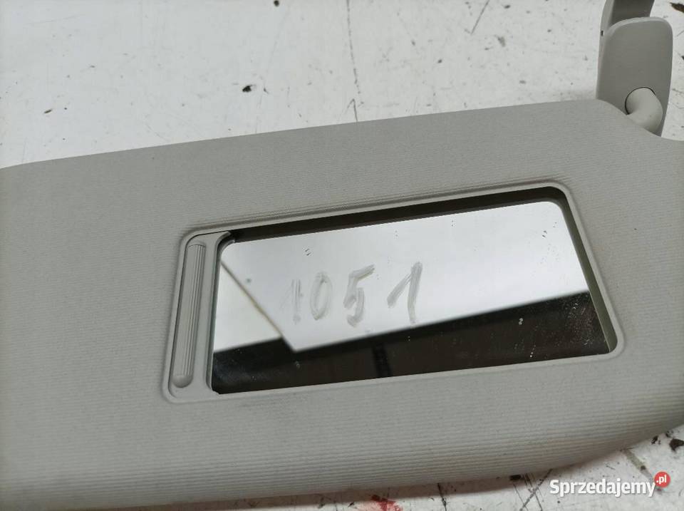 DASZKI PRZECIWSŁONECZNE PRAWY PASAŻERA OSŁONA 6J osobowe