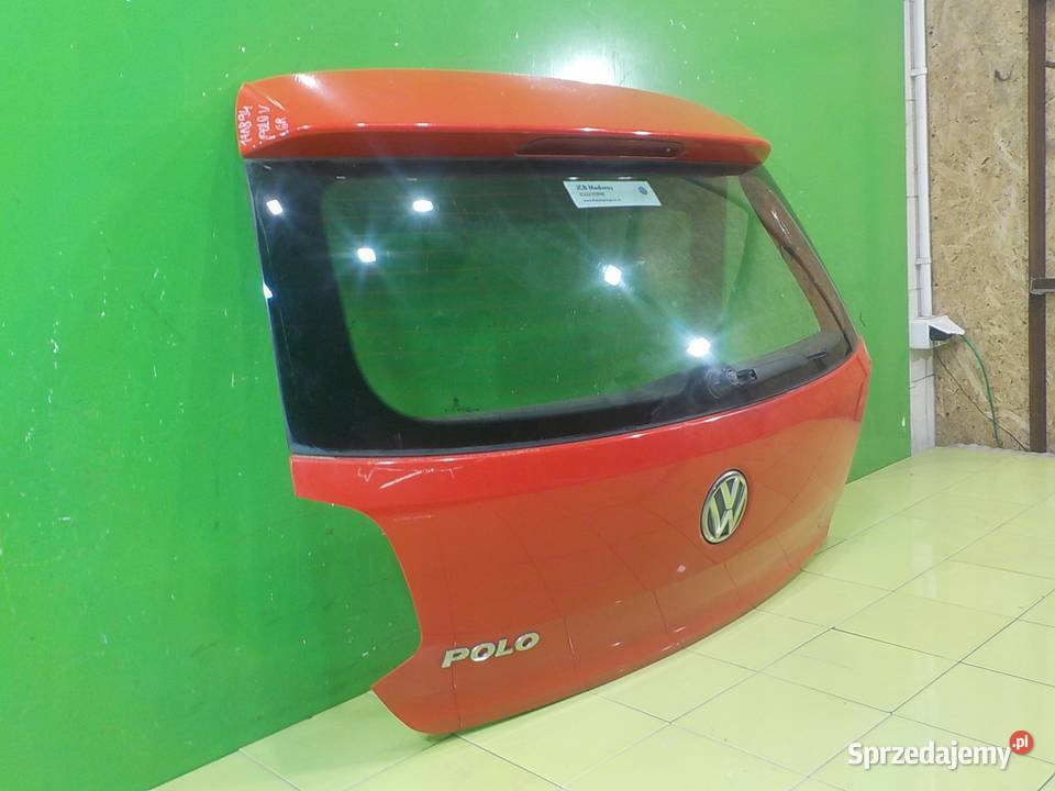 VW POLO V 6R 12 B 11r klapa tyl kompletna mazowieckie