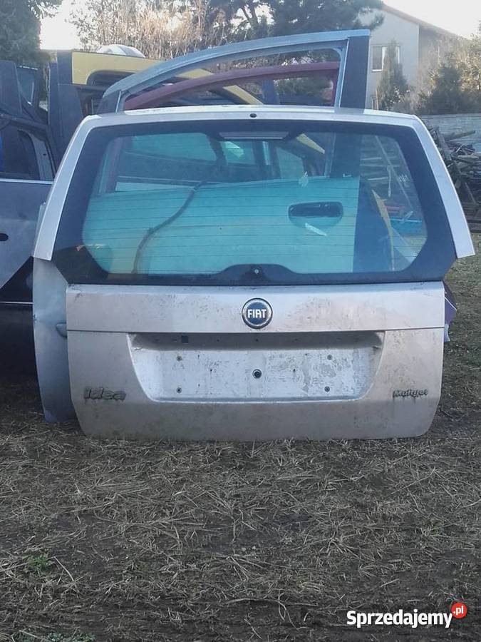 Fiat Idea klapa tylna z szybą 647 sprzedam