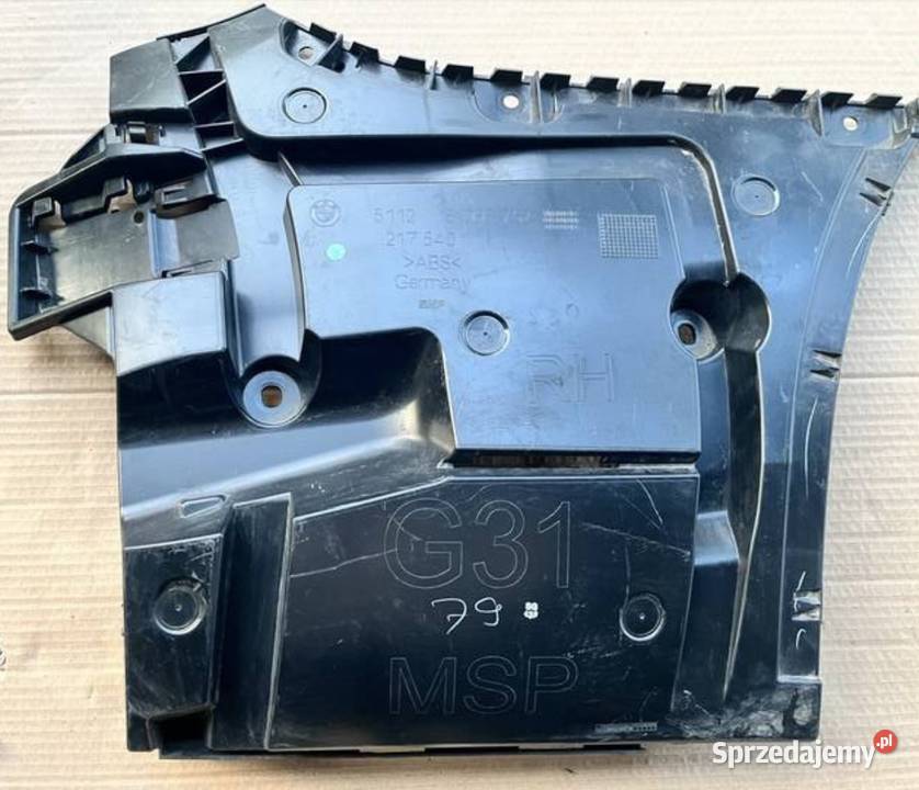 BMW 5 G31 ŚLIZG ZDERZAKA PRAWY TYŁ 8066752 Międzychód