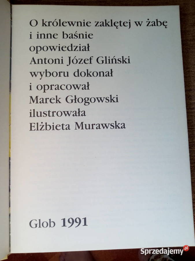 O królewnie zaklętej w żabę i inne baśnie Mielno