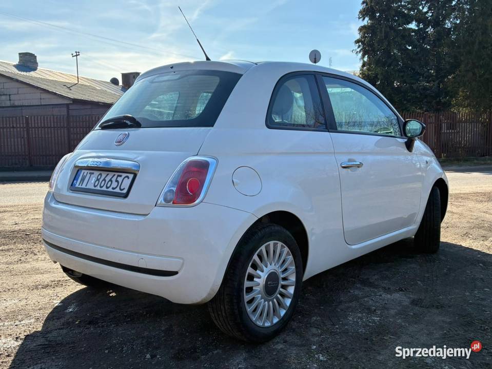 Fiat 500 niski przebieg Ławki