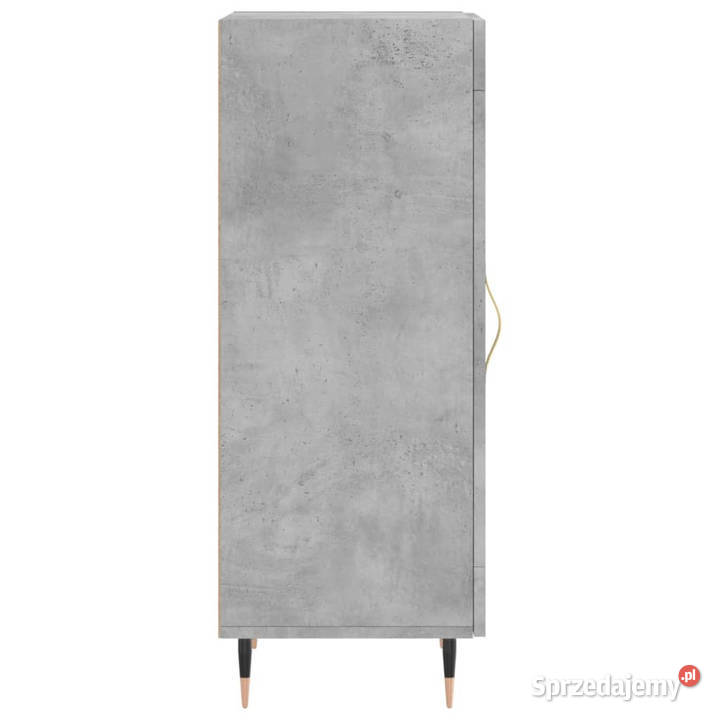 Szafka szarość betonu 345x34x90 materiał Warszawa