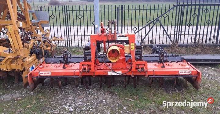 Brona wirnikowa Maschio 3m hydropak agregat nieuszkodzony Dwornia