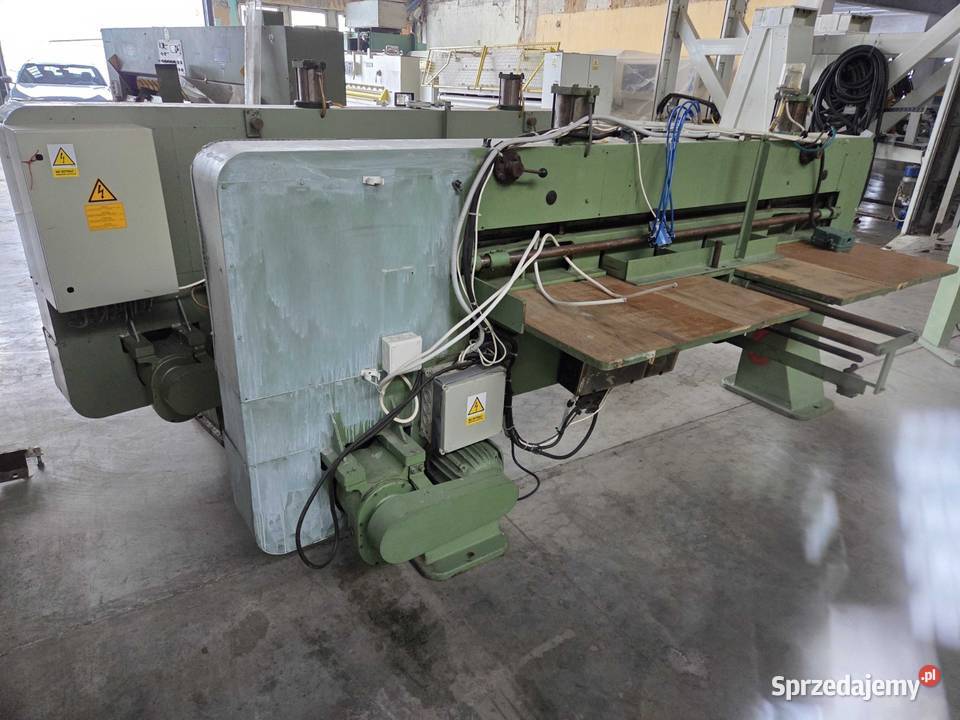 Gilotyna do forniru manual Nowy Sącz