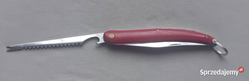 Scyzoryk wędkarski Gerlach z lat 70ych XX w wielkopolskie Koźminek