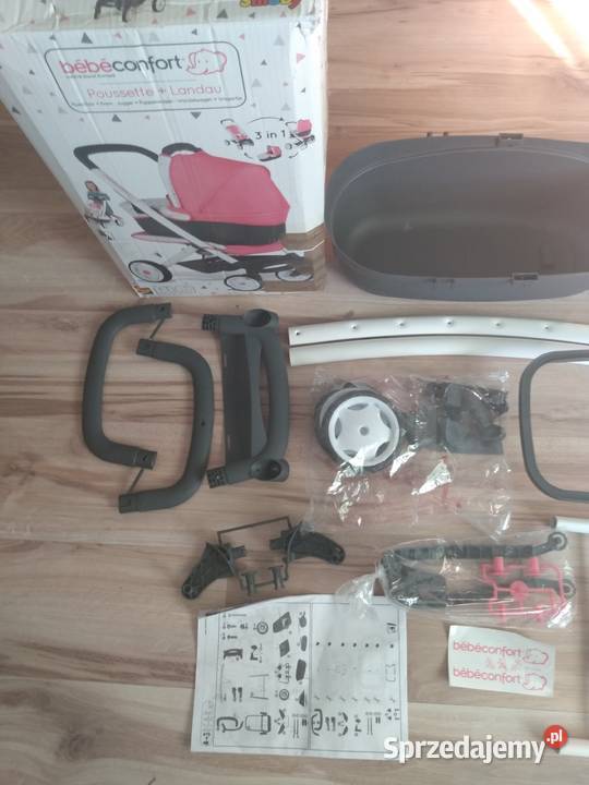 SMOBY WÓZEK LALEK 3W1 MAXI COSI QUINNYstelaż Dla Dziecka Kały