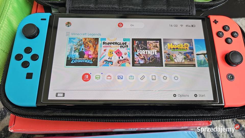 Nintendo Switch OLED mega zestaw