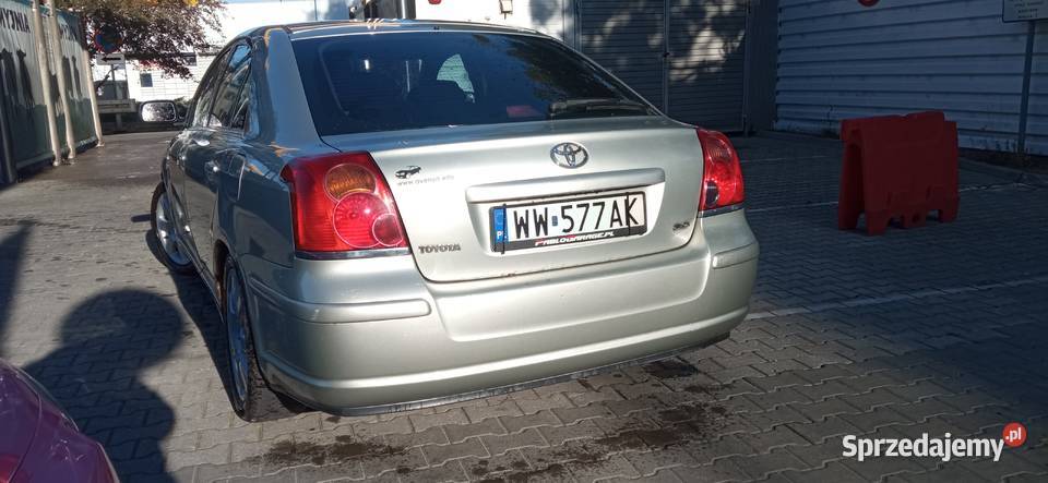 Toyota Avensis 20d4d diesel opłacona ładna Warszawa sprzedam
