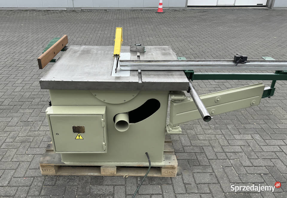 Piła tarczowa z wózkiem pilarka REMA DMMA35 pomorskie Sierakowska Huta