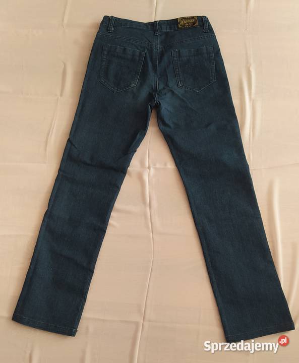 Spodnie damskie KOMBLEN niebieskie podlaskie Hajnówka