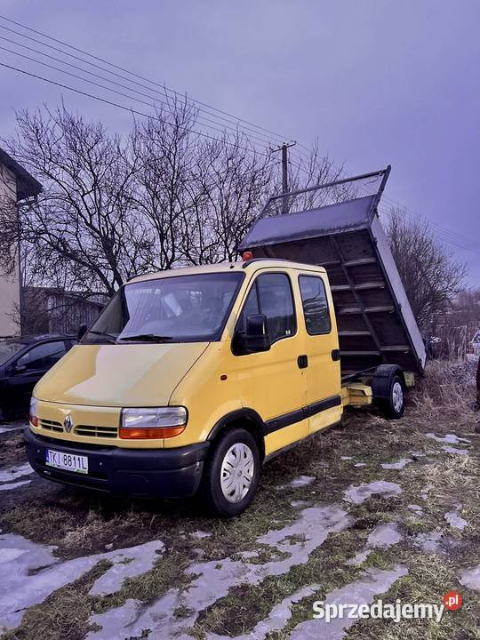 Renault Master 22 DCI wywrotka kiper okaz diesel Renault Jarosław