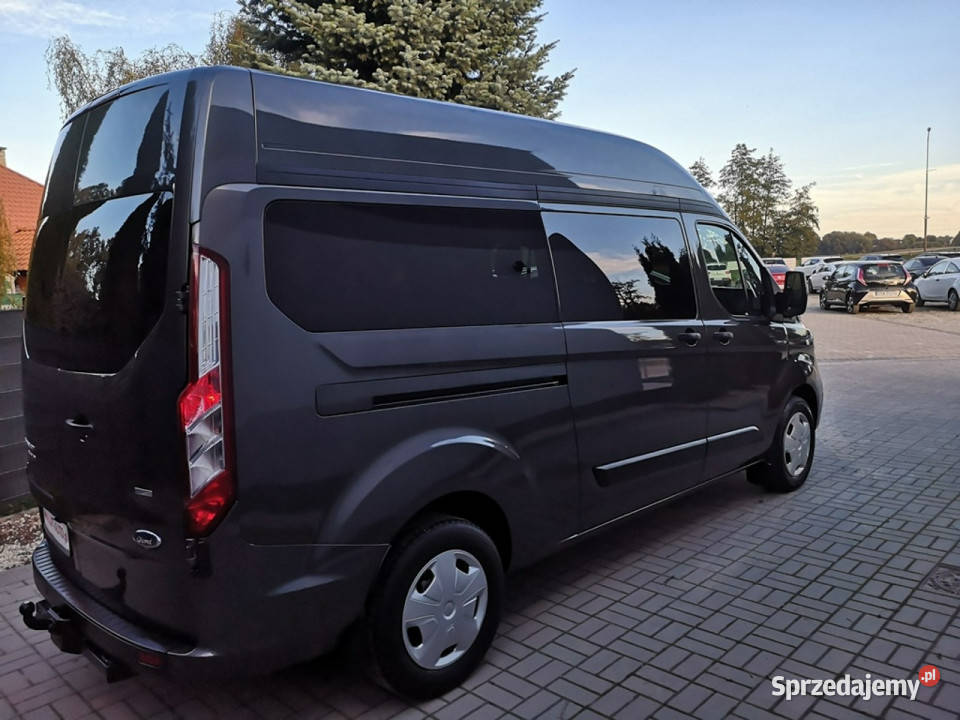 Ford Tourneo Custom 20TDCI 170 Klima Navi Kamera światła przeciwmgielne Strzegom