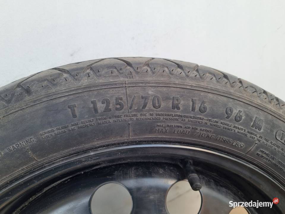 Audi Seat Vw Golf V KOŁO DOJAZDOWE dojazdówka lubelskie