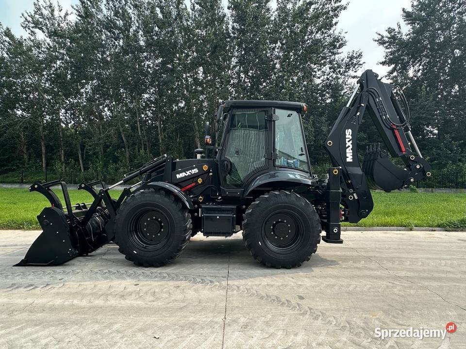 Nowy MAXUS CUMMINS 4cx 4x4 FULL opcja koparko ładowarka 2025 rok