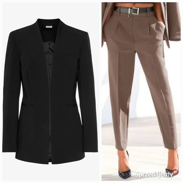 Damskie zestawy biurowe marynarka i spodnie Garsonki i kostiumy Warszawa sprzedam