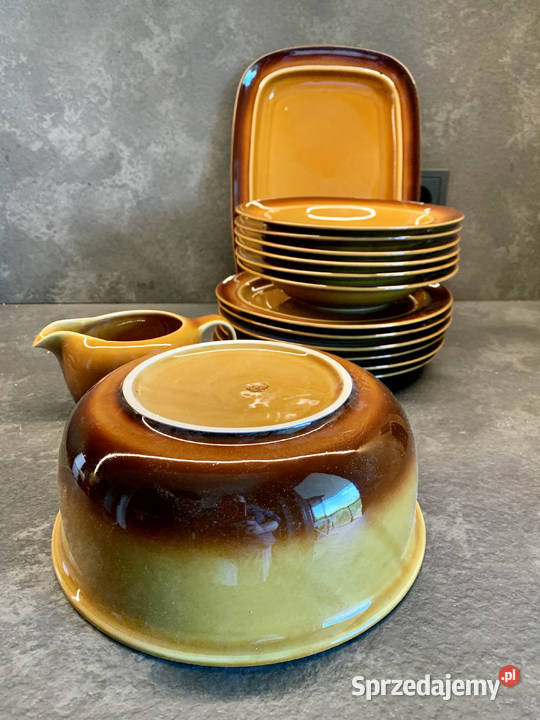 Zestaw obiadowy DOMIX ZPS Tułowice Vintage PRL Warszawa sprzedam