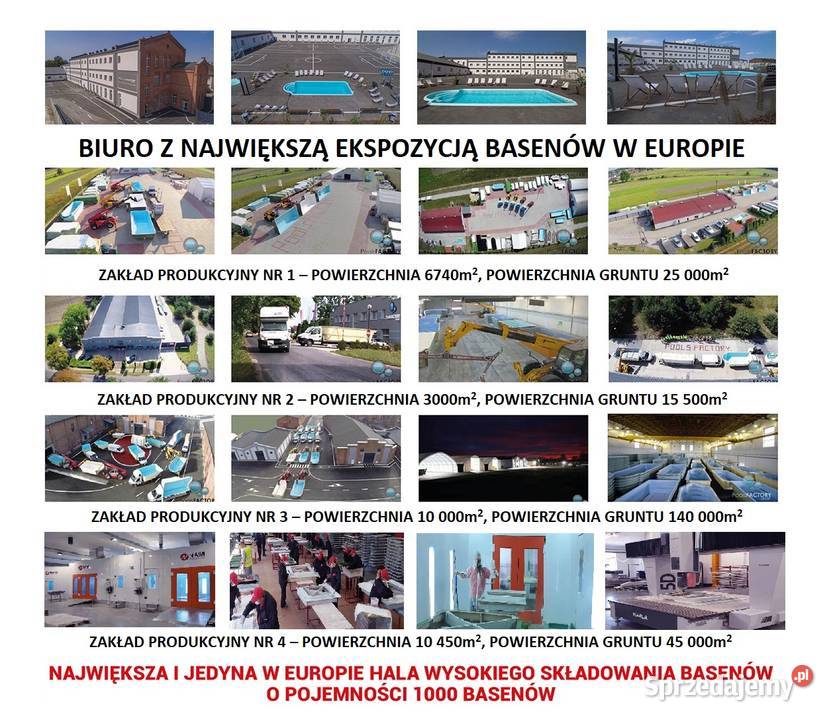 WYPRZEDAŻ Basen ogrodowy z laminatu wkopywany Poznań