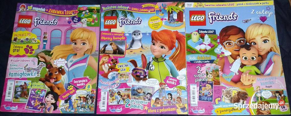 LEGO friends Komiks 16 egzemplarzy Chełm sprzedam