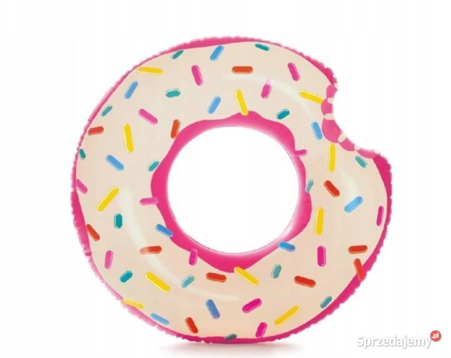 Dmuchane koło do pływania cukierkowy donut INTEX 56265