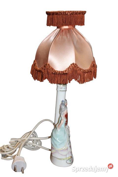 Lampka Sitzendorf lata 20te XX w 749 zachodniopomorskie Szczecin