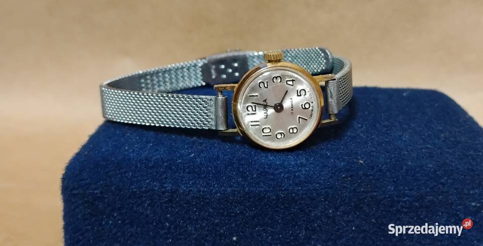 Zegarek Damski Czajka 17 JEWELS pozłacany opolskie