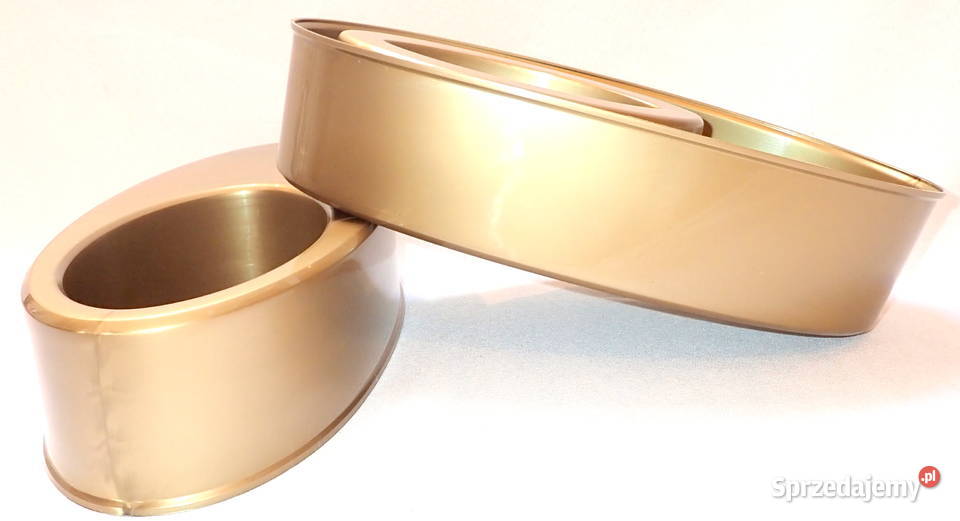 Miska złota Owal 34 na stroiki Złote miski śląskie