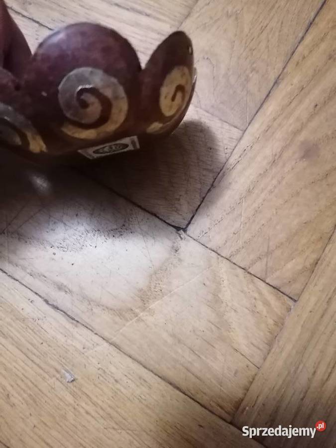 Podstawka pod świeczkę odcienie brązowego