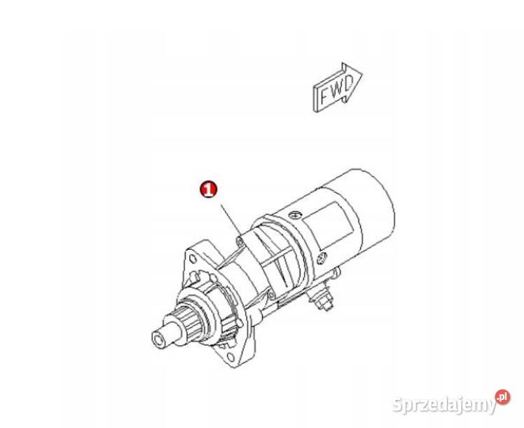 Rozrusznik 24V 45kW 6731826530 KOMATSU wielkopolskie