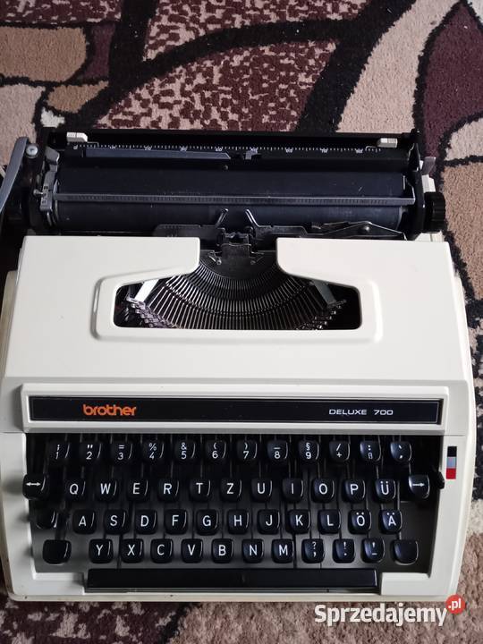 Maszyna do pisania brother deluxe 700 Myślenice