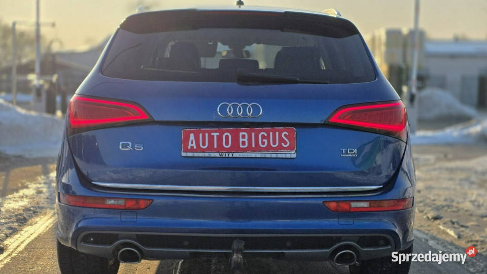 Audi Q5 Led quattro automat DUZA NAVI S LINE komputer pokładowy pomorskie Lębork