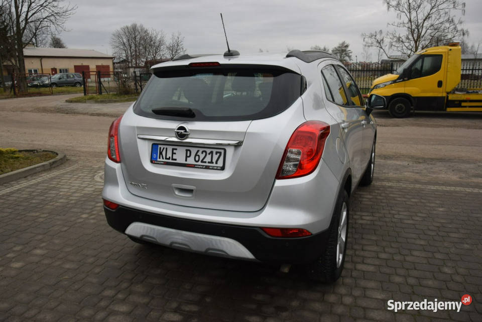 Opel Mokka 16B MPI Klima PDC 2018r Oryginał srebrny Majdan Sieniawski