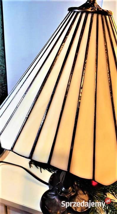 Lampa witrażowa ręcznie robiona wielkopolskie