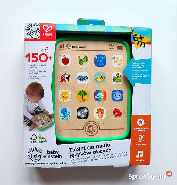 Tablet do nauki języków obcych Baby Einstein Edukacyjne Katowice