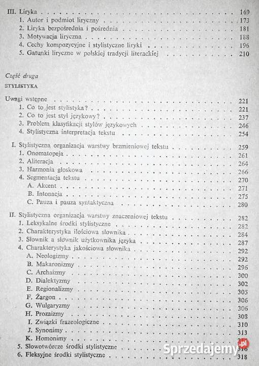 Zarys poetyki Ewa MiodońskaBrookes Adam Kulawik Rok wydania 1980 Chełm
