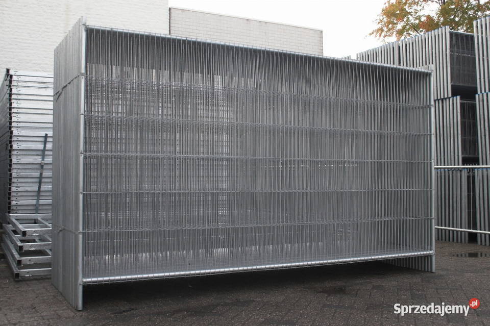 Ogrodzenie budowlane ażurowe Standard 200 x 3456 Szczecin