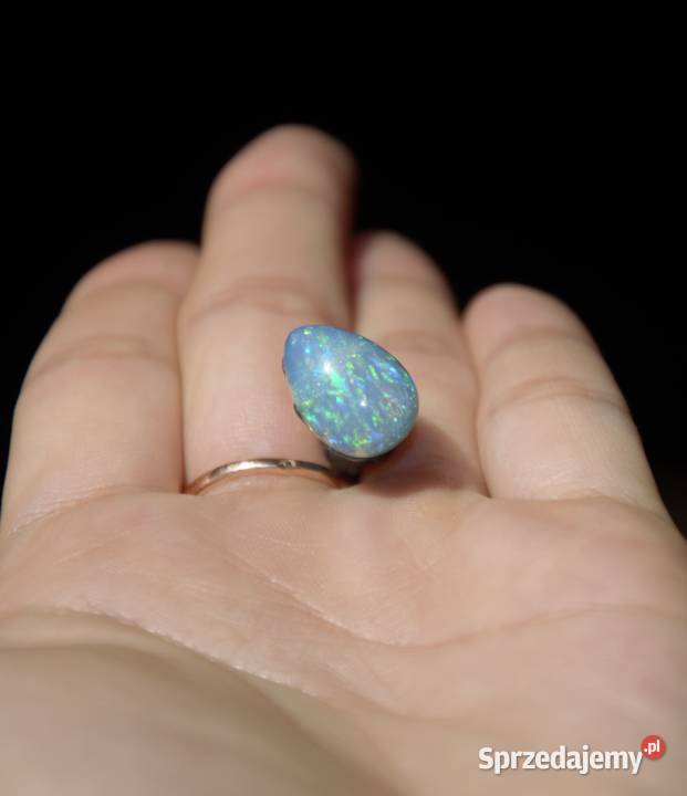 naturalny opal etiopski 430 ct łza mazowieckie Warszawa
