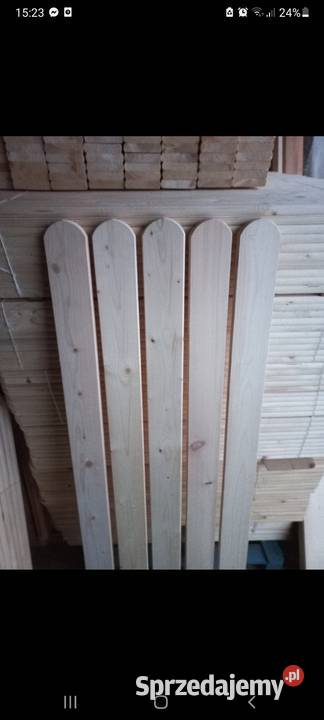 Sztachety drewniane świerkowe Białystok
