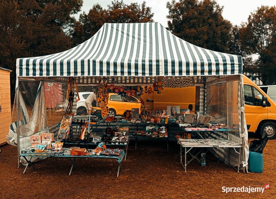 Namiot handlowy mocny Mrągowo sprzedam