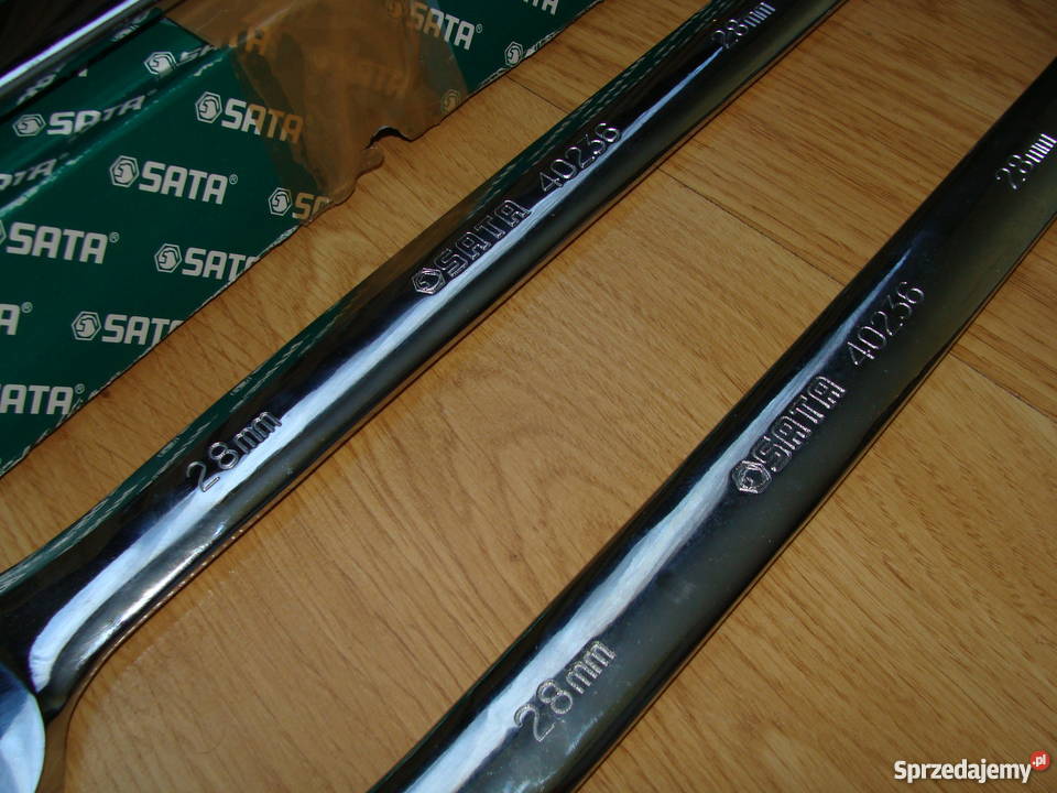 NOWY Klucz płaskooczkowy 28mm SATA 40236 40 Wieluń