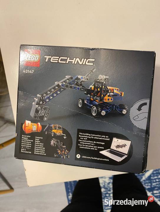 LEGO Technic 42147 Wywrotka 2w1 HIT Zmień w Warszawa