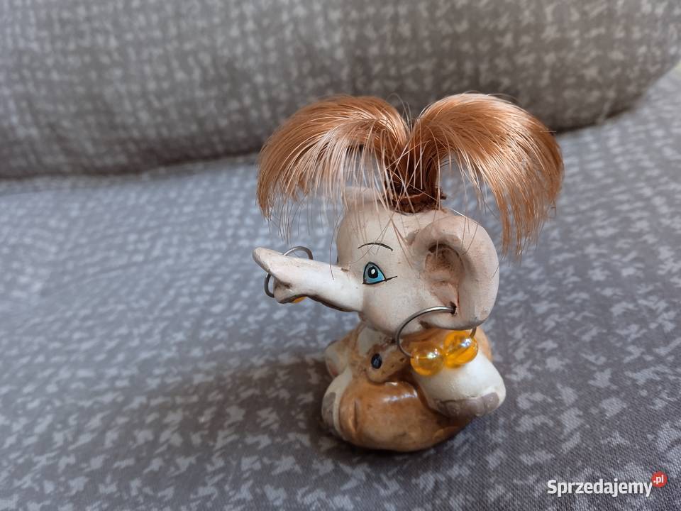 2 dekoracyjne małe słoniki Mielno sprzedam