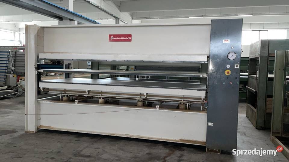 Prasa hydrauliczna do fornirowania SIMIMPANTI małopolskie Juszczyn