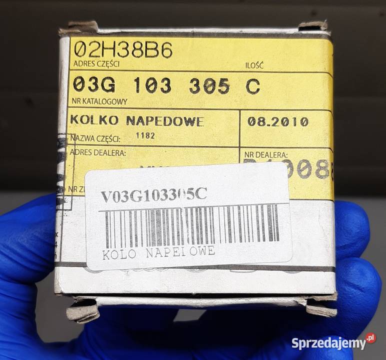 KOŁO POMPY OLEJU VW AUDI SEAT SKODA 20 TDI