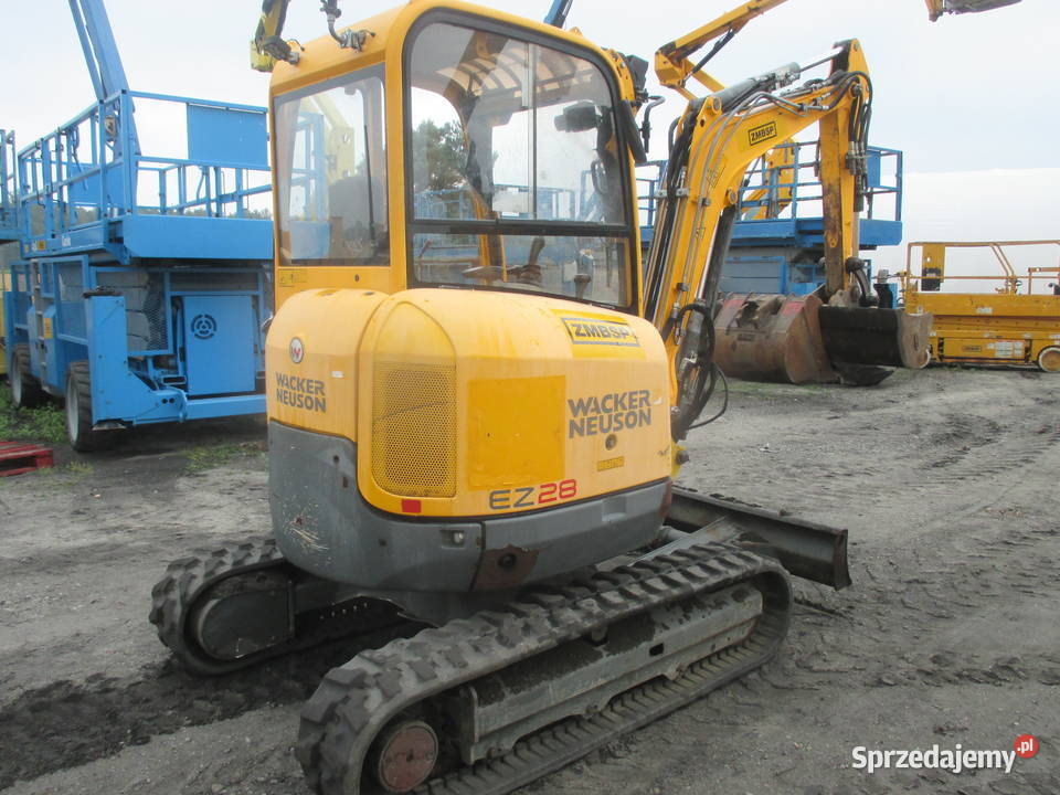 Minikoparka gąsienicowa Wacker Neuson EZ28 Pleszew sprzedam