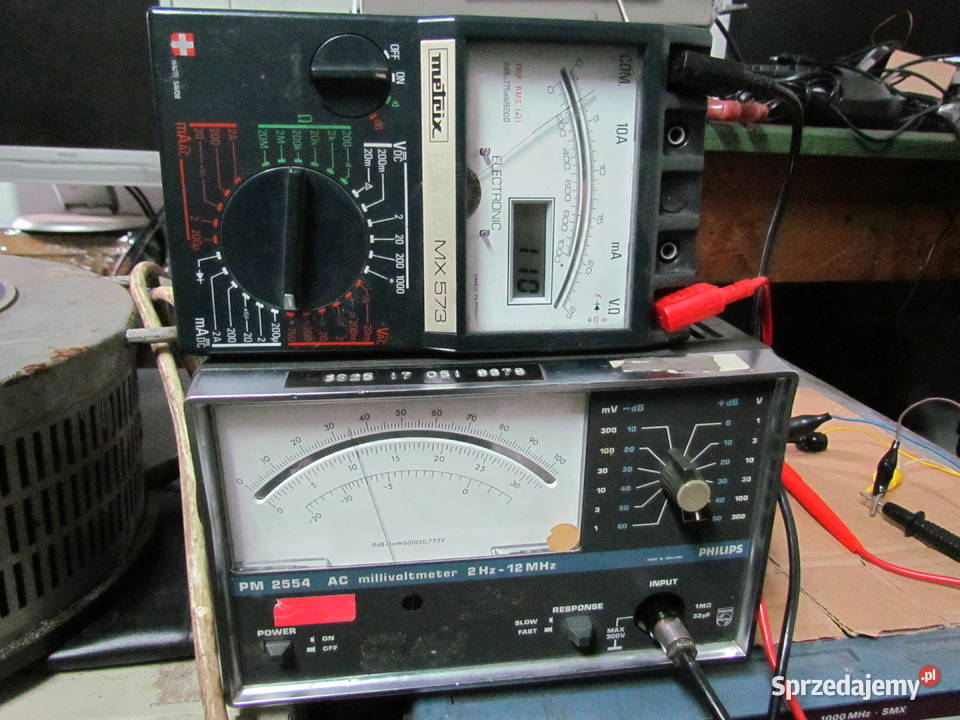 Miliwoltomierz Philips PM 2554 Pozostałe
