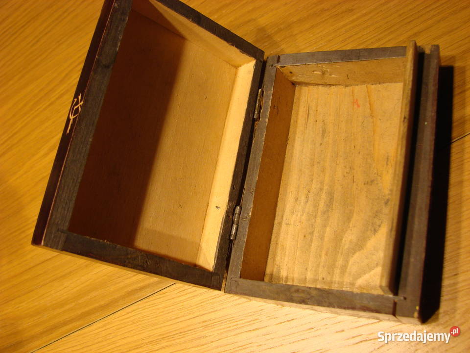 Szklarska Poręba 1956 stare drewniane pudełko Pozostałe Pruszcz Gdański