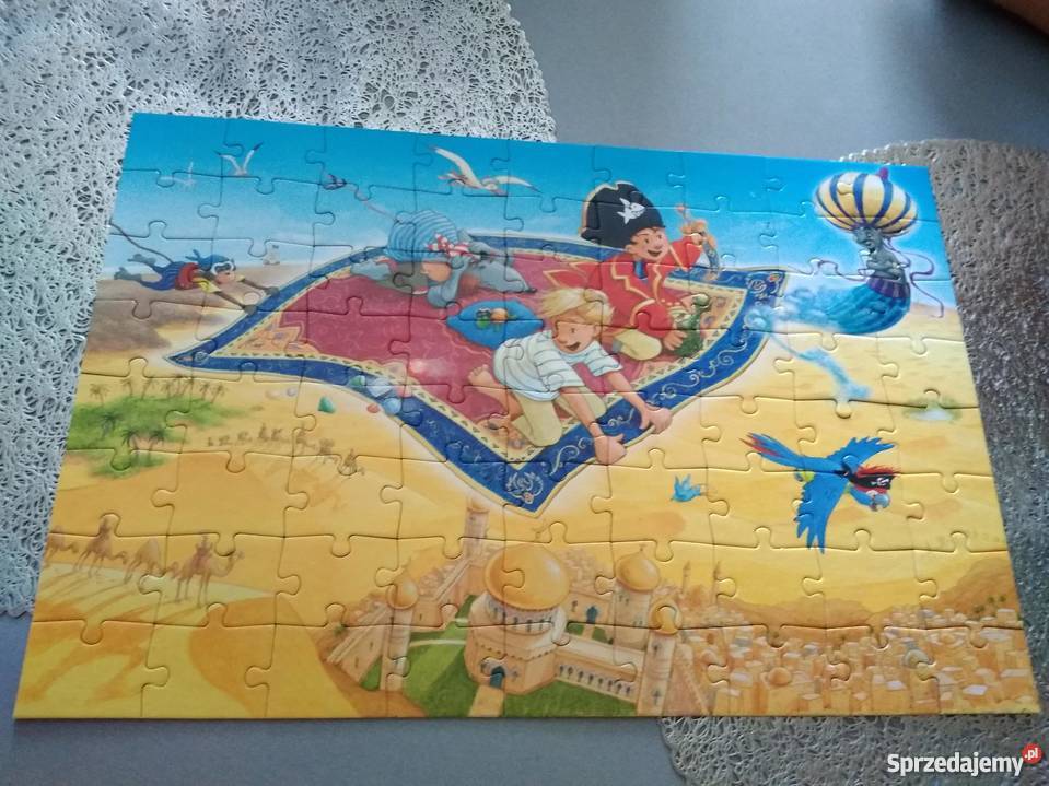 Sprzedam puzzle dzieci na latającym dywanie 72 Dla Dziecka Rzeszów sprzedam